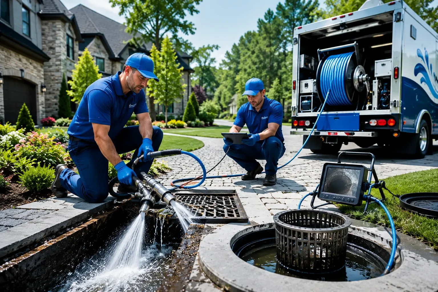Local outdoor drain cleaning professionals in Sunray, TX