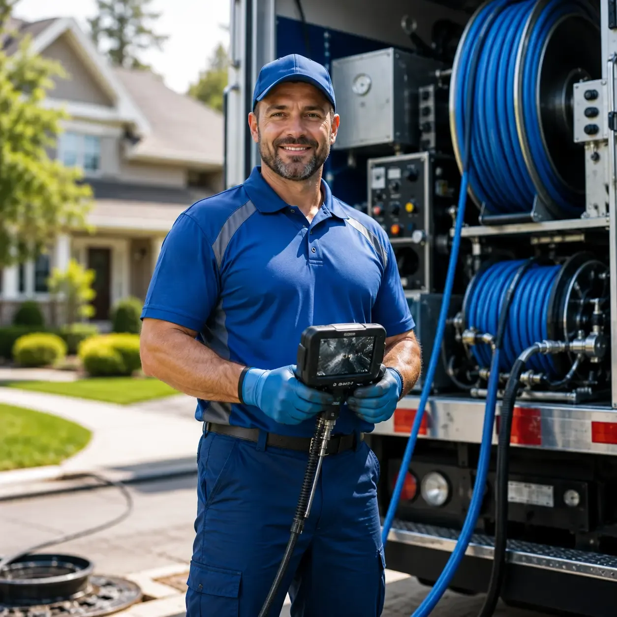 Local outdoor drain cleaning specialists in Sunray, TX